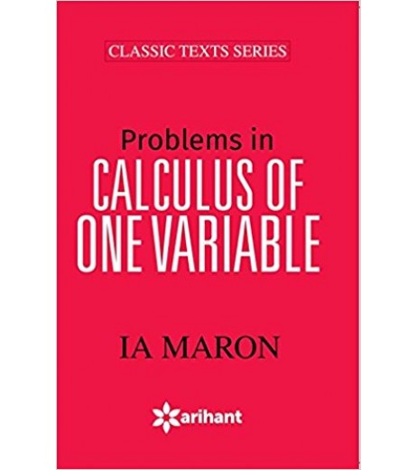 I.A. Maron  Problems in Calculus of One Variable JEE Main - SchoolChamp.net